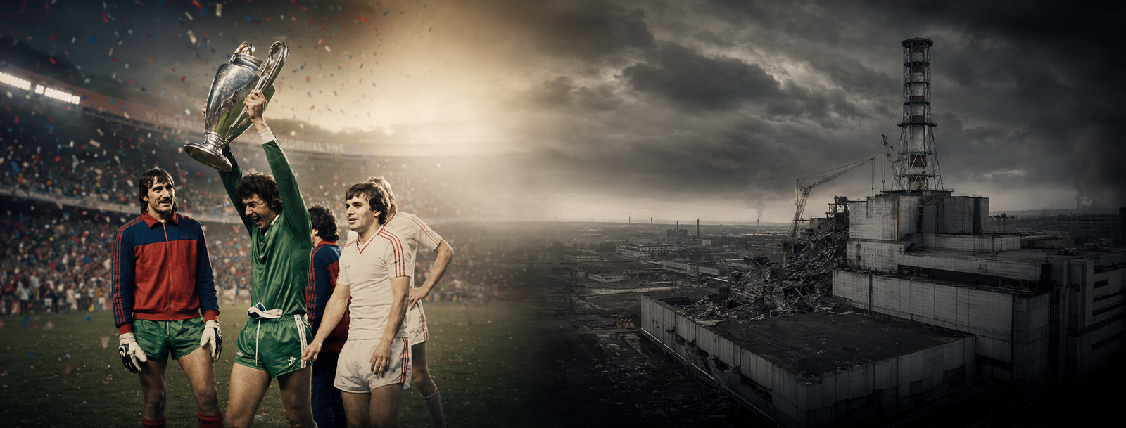 European Cup joy and the shadow of Chernobyl