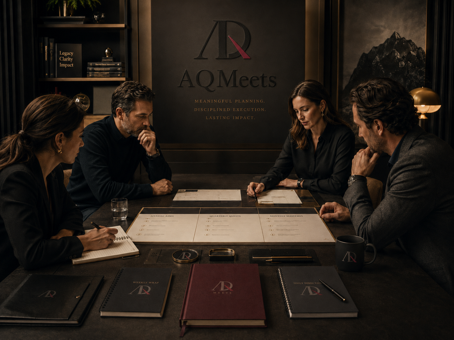 AQMeets meaningful execution planning table