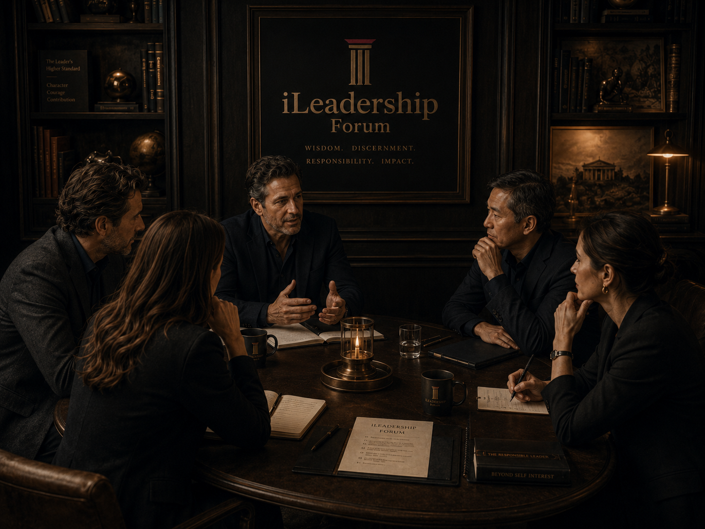 iLeadership Forum serious leaders in conversation